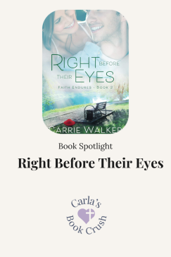 Right Before Their Eyes by Carrie Walker: Book Spotlight